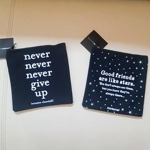 Quotable pouches